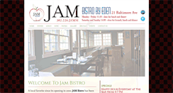 Desktop Screenshot of jambistro.com